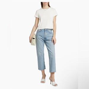 AGOLDE 90s Mid-Rise Straight Crop Jeans • Size 29• Force Vintage Indigo NWoT